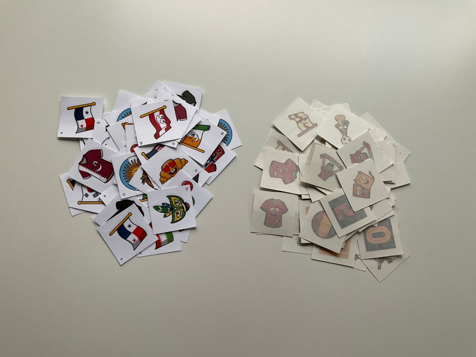Verschillende nrs stick-it en tattoos, Collections, Actions de supermarché, Enlèvement ou Envoi