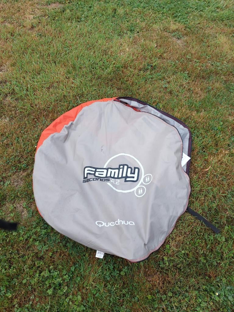 Neuf : tente Quechua family 4.2, Ophalen