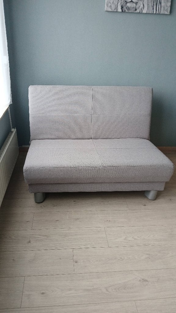 Zetelbed grijs 120195, Gris, Queen size, Enlèvement, Utilisé