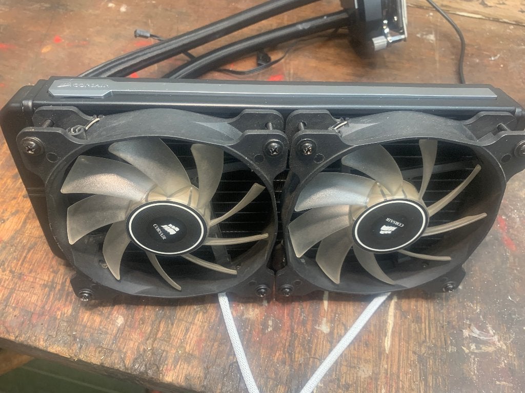 watercooling corsair hydro serie H100 i V2, Computers en Software, Computerkoelers, Ophalen of Verzenden, Gebruikt, Waterkoeling