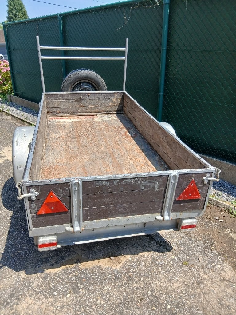 Remorque à essieu unique 500 kg, Enlèvement, Utilisé