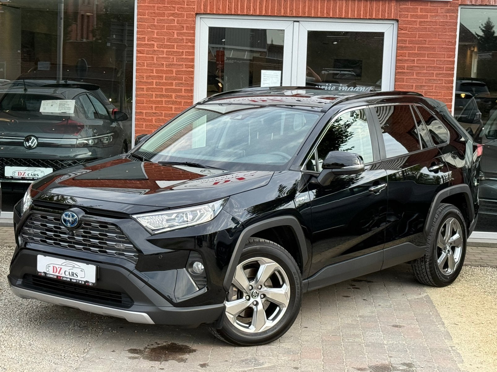 TOYOTA RAV4 HYBRID 2.5I 181PK |NAVI | CAMERA 360* | ACC |, Auto's, Dealer onderhouden, 4 cilinders, 131 kW, Leder
