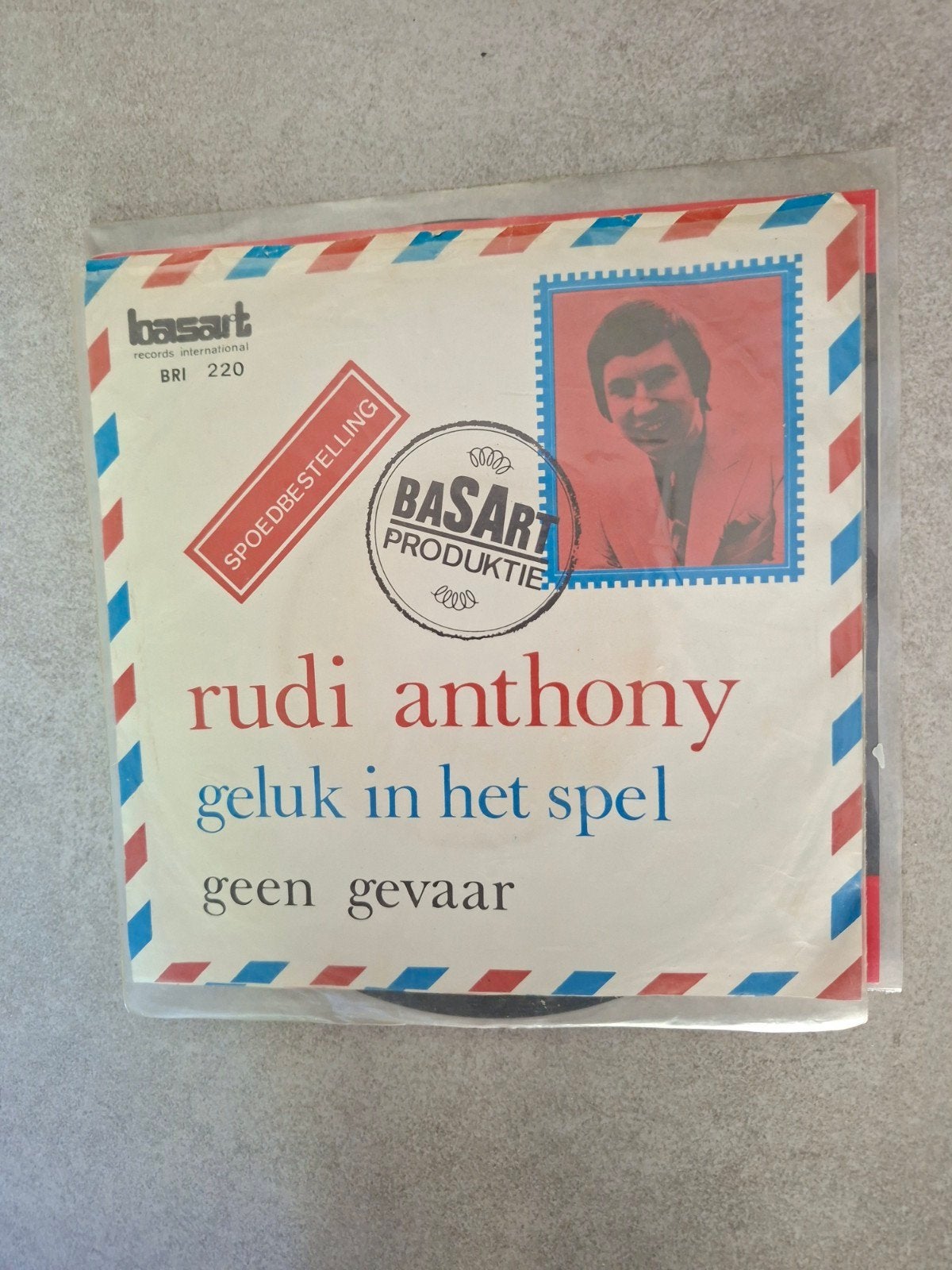 Rudy Anthony geluk in het spel, En néerlandais, Enlèvement ou Envoi, 7 inch, Utilisé