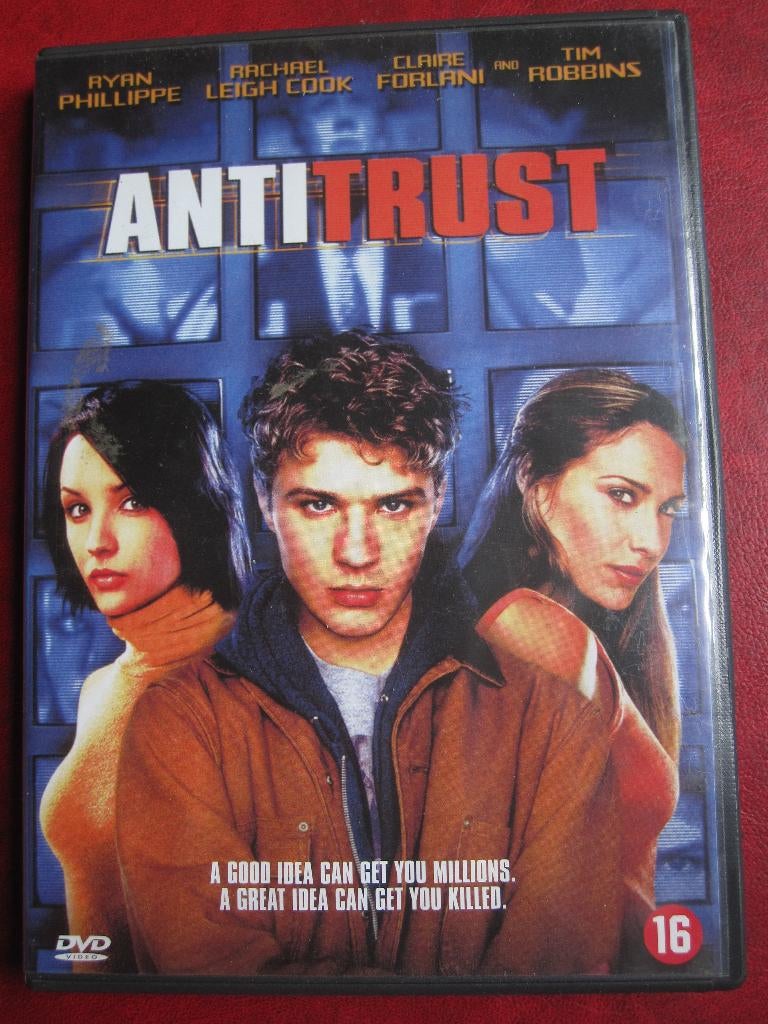Antitrust (2001), Vanaf 16 jaar, Ophalen of Verzenden, Zo goed als nieuw, Actiethriller