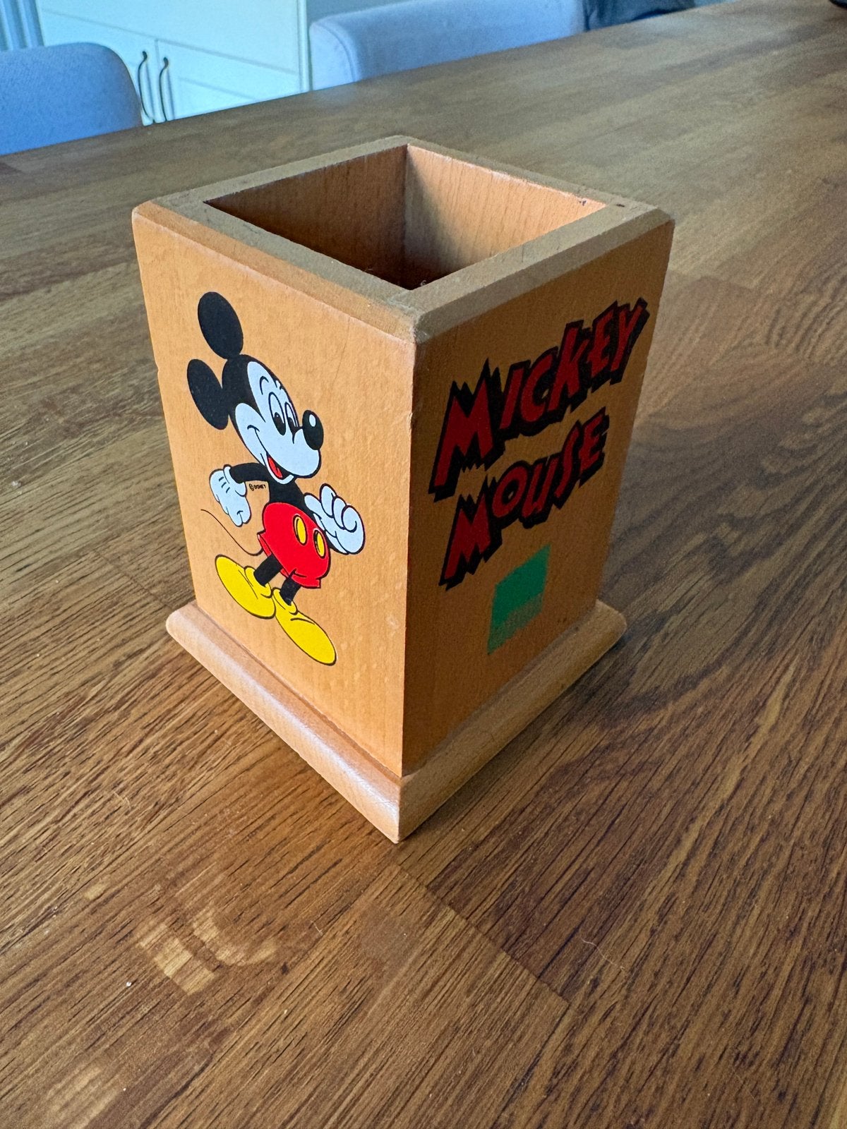 Porte crayon Mickey / Disney / Vilac ancien, Kinderen en Baby's, Ophalen of Verzenden, Zo goed als nieuw
