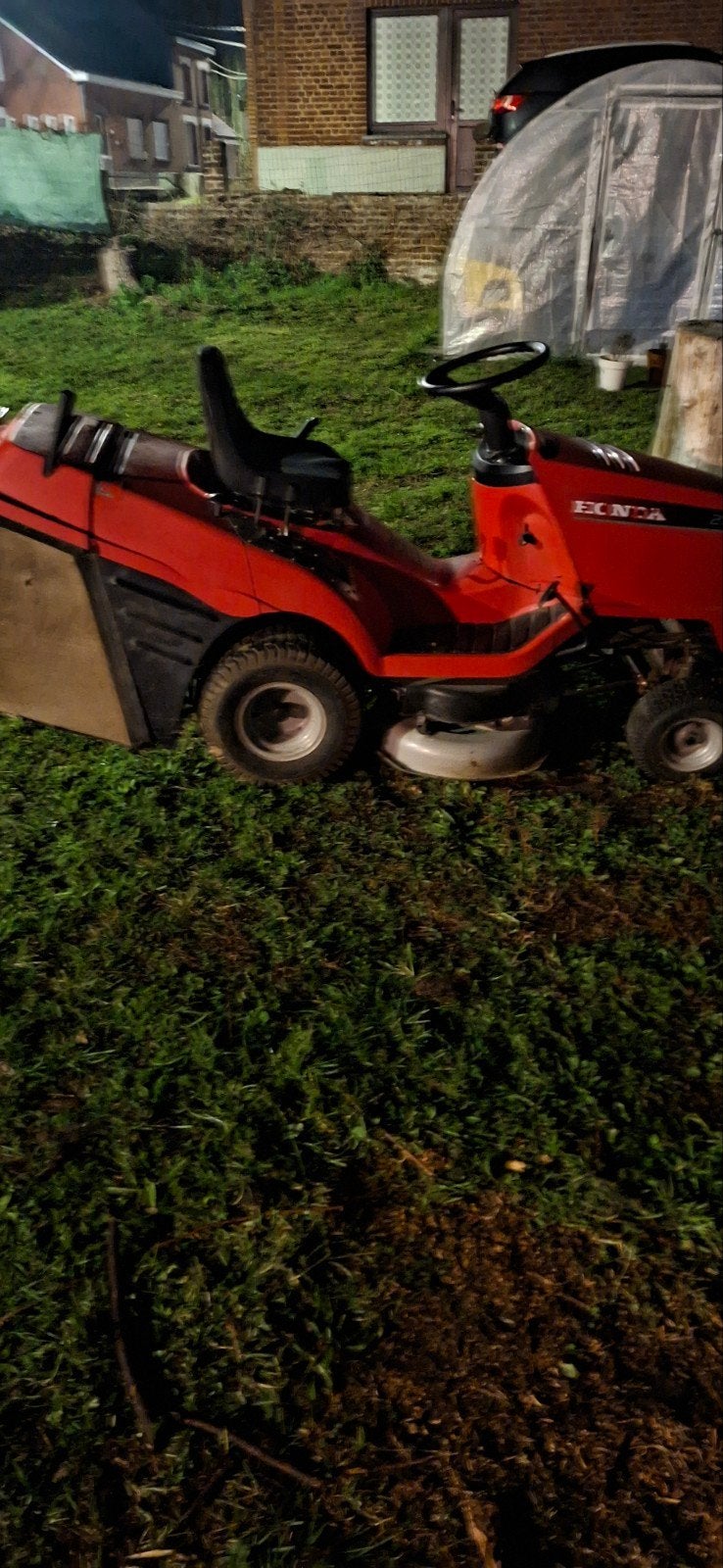 tracteur tondeuse honda, Enlèvement