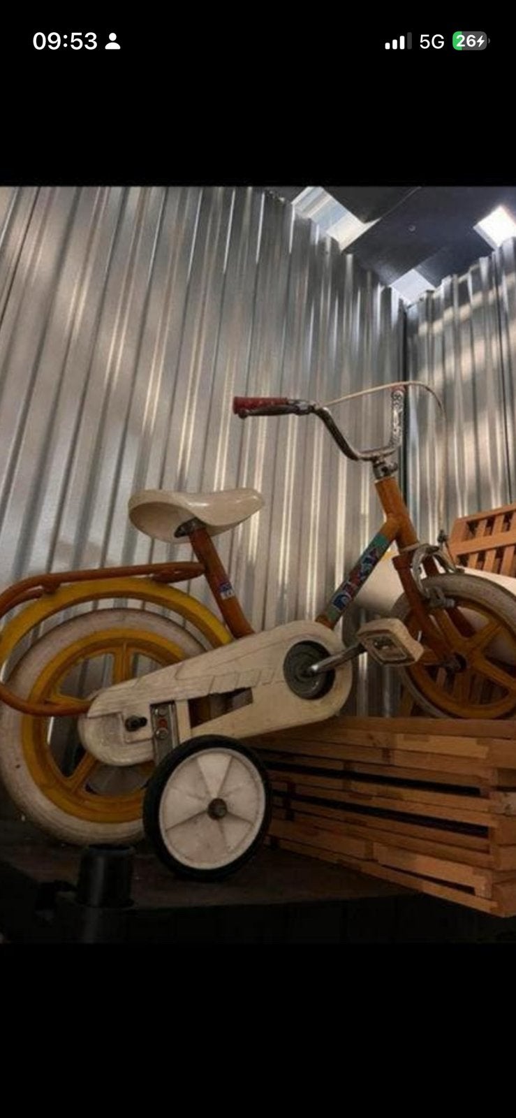 Vélo rétro pour enfants, Enlèvement, Utilisé