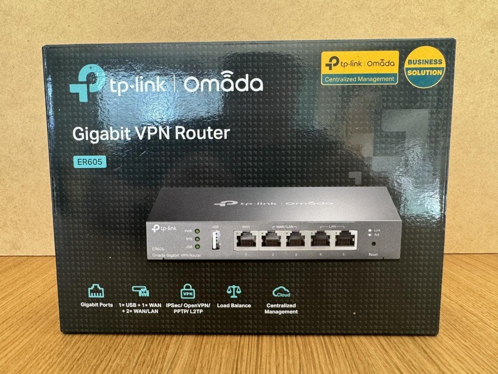 TP-Link Omada ER605 – Routeur VPN Gigabit complet, Informatique & Logiciels, Enlèvement, Utilisé