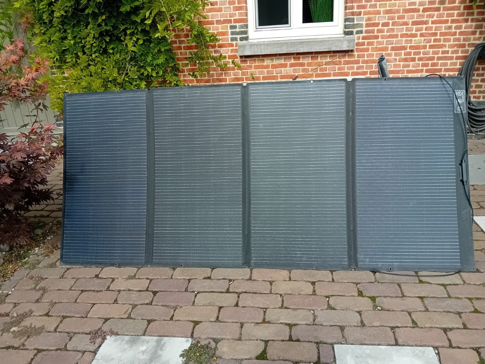 ecoflow opplooibaar zonnepaneel 400w, Ophalen, Zo goed als nieuw