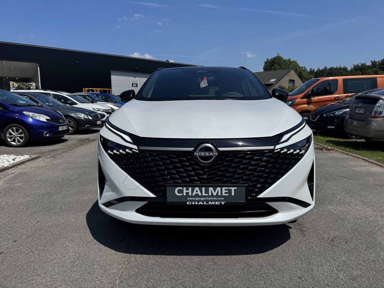 Nissan Qashqai 1.3MHEV 158 AT N-DESIGN + COLD + PANO + EASY, Auto's, 0 kg, Wit, 5 zetels, 5 deurs