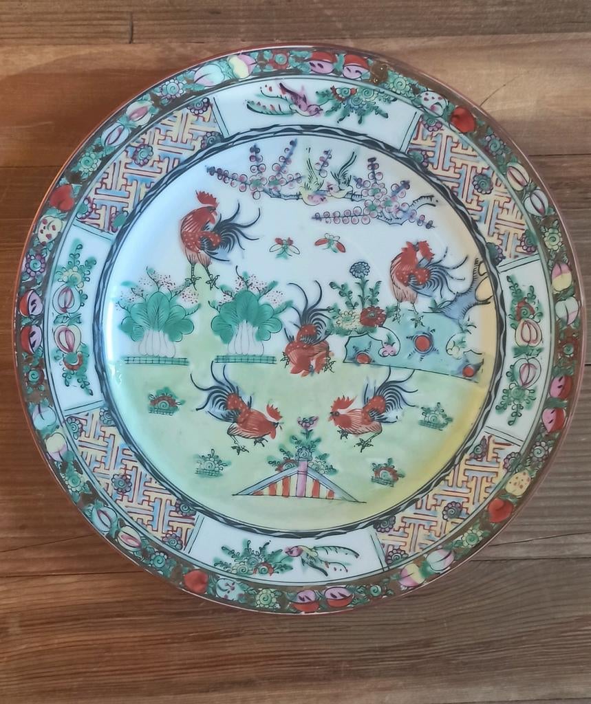 Handgeschilderd decoratief bord, Ophalen of Verzenden