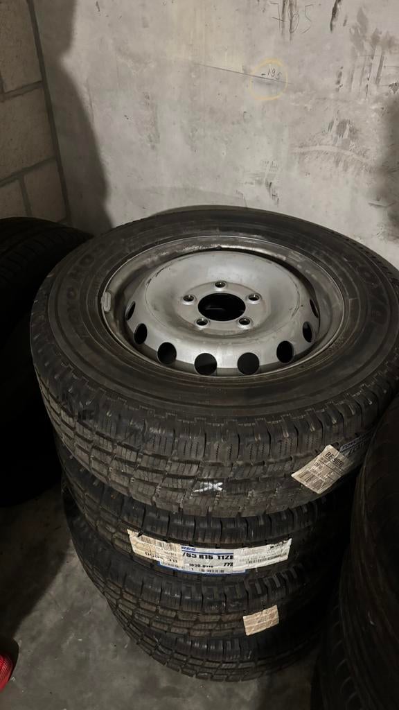 Banden met velgen Renault Master, Auto-onderdelen, Banden en Velgen, Ophalen, Bestelwagen, 16 inch, Banden en Velgen