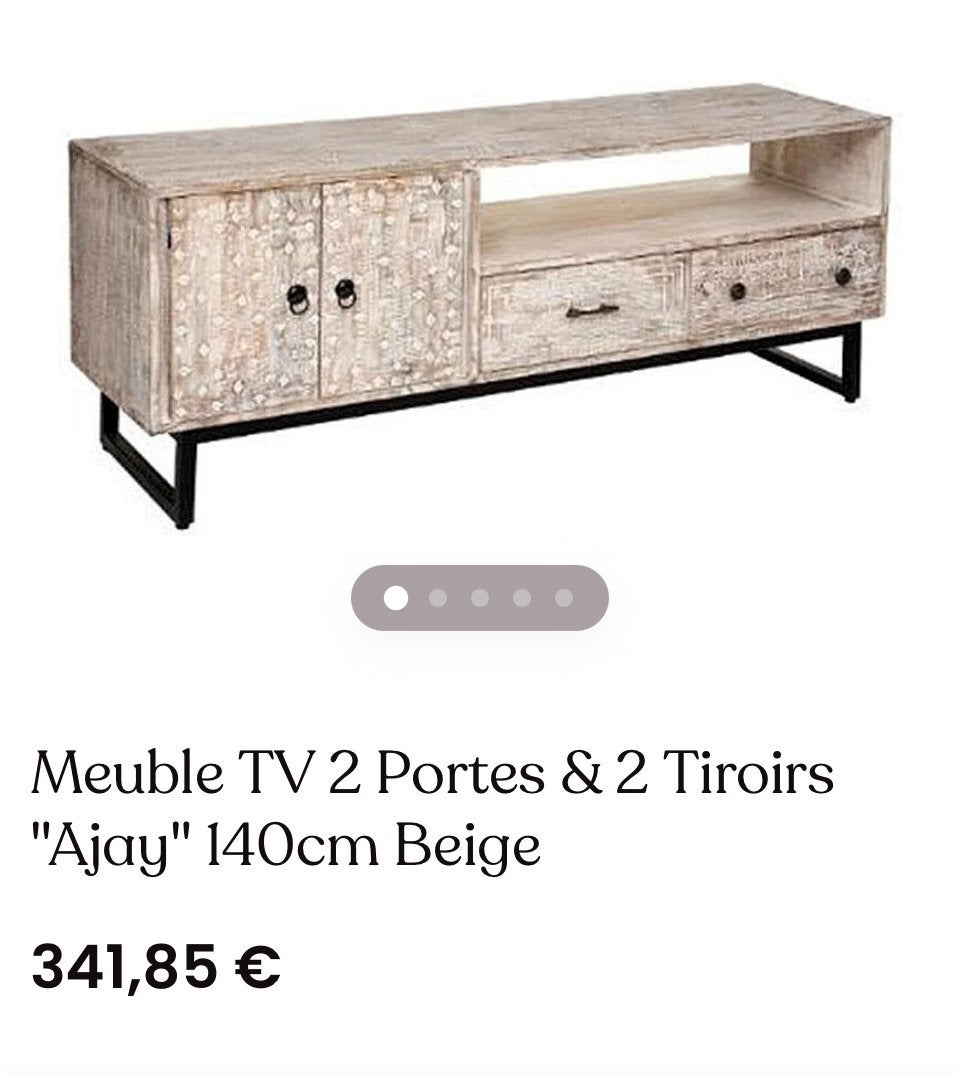 Lot de magnifiques meubles état nickel, comme neuf, Enlèvement, Comme neuf
