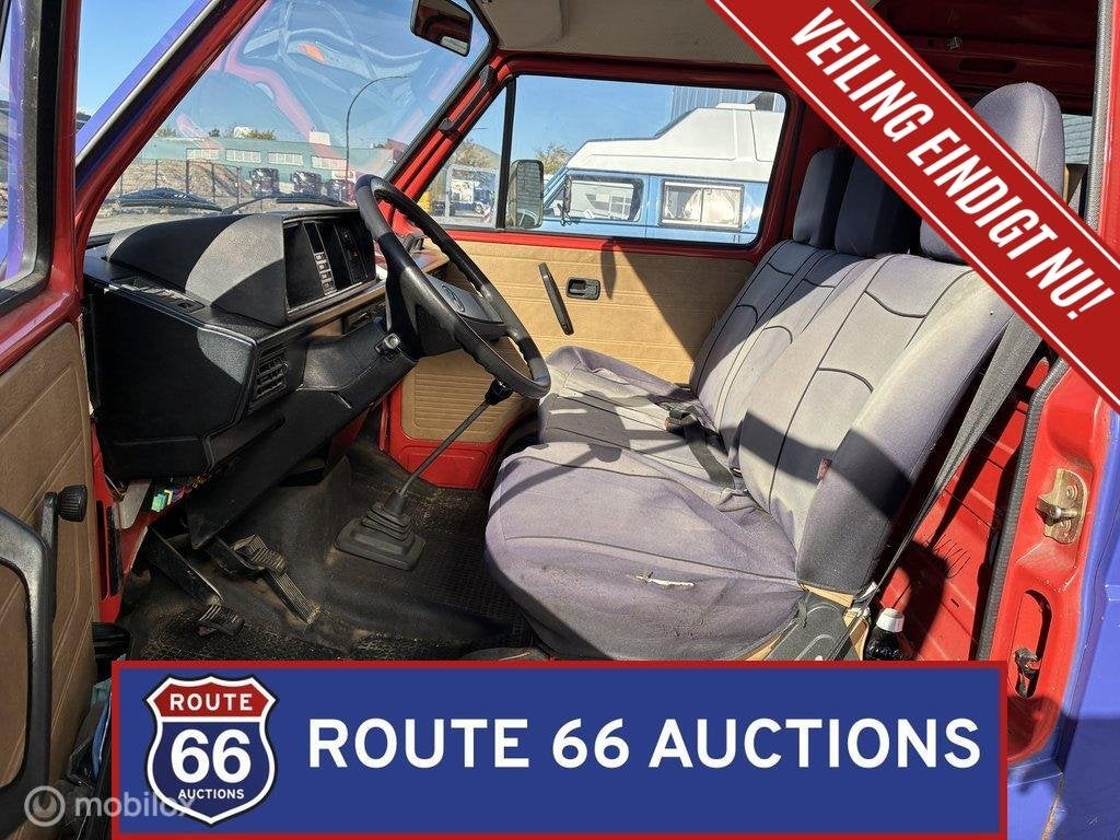 Volkswagen Transporter T3 Syncro | 1990 | Route 66 Auctions, Volkswagen, Zwart, Bedrijf, Handgeschakeld