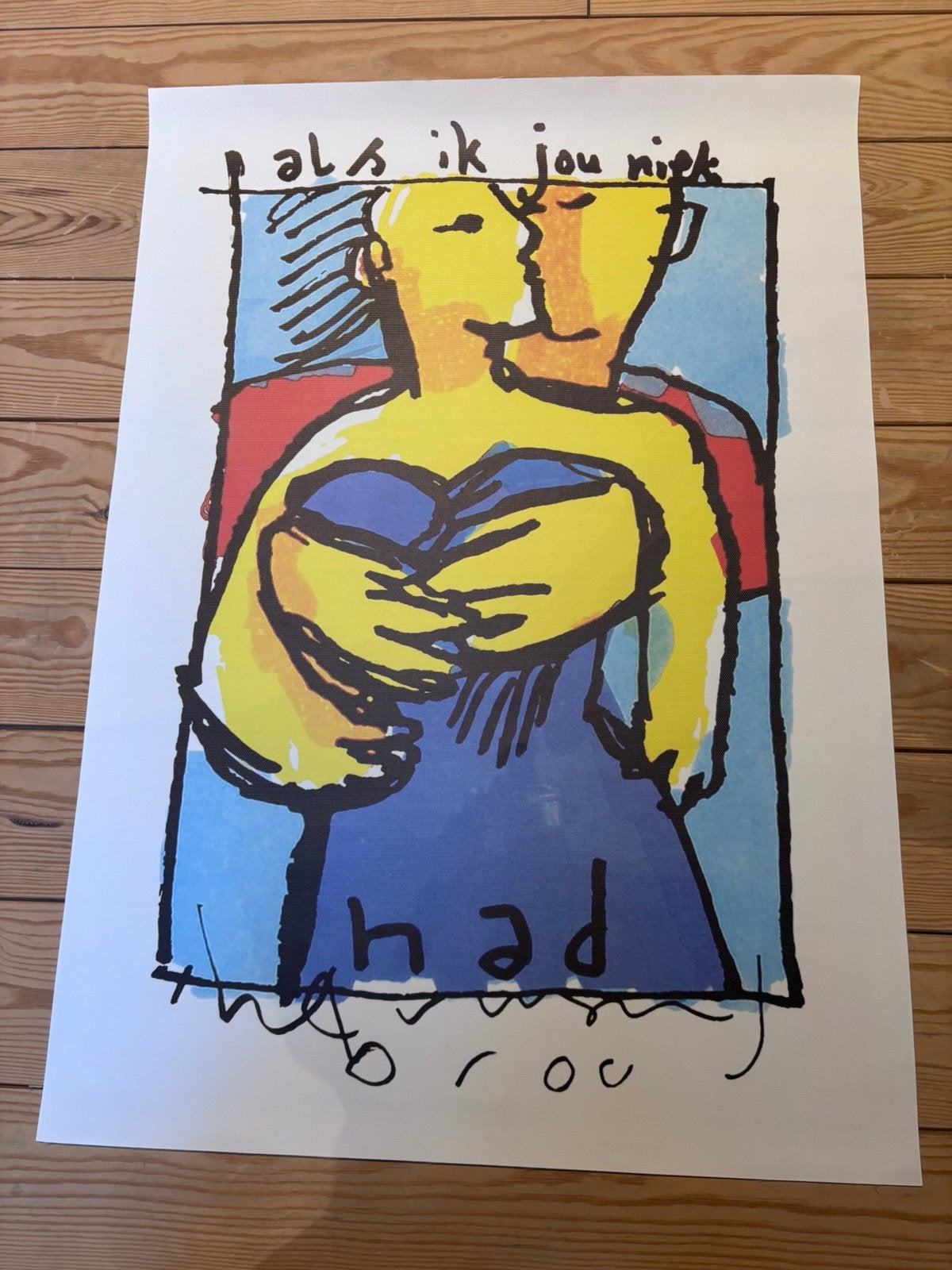 Herman Brood, Antiek en Kunst, Ophalen of Verzenden, Print