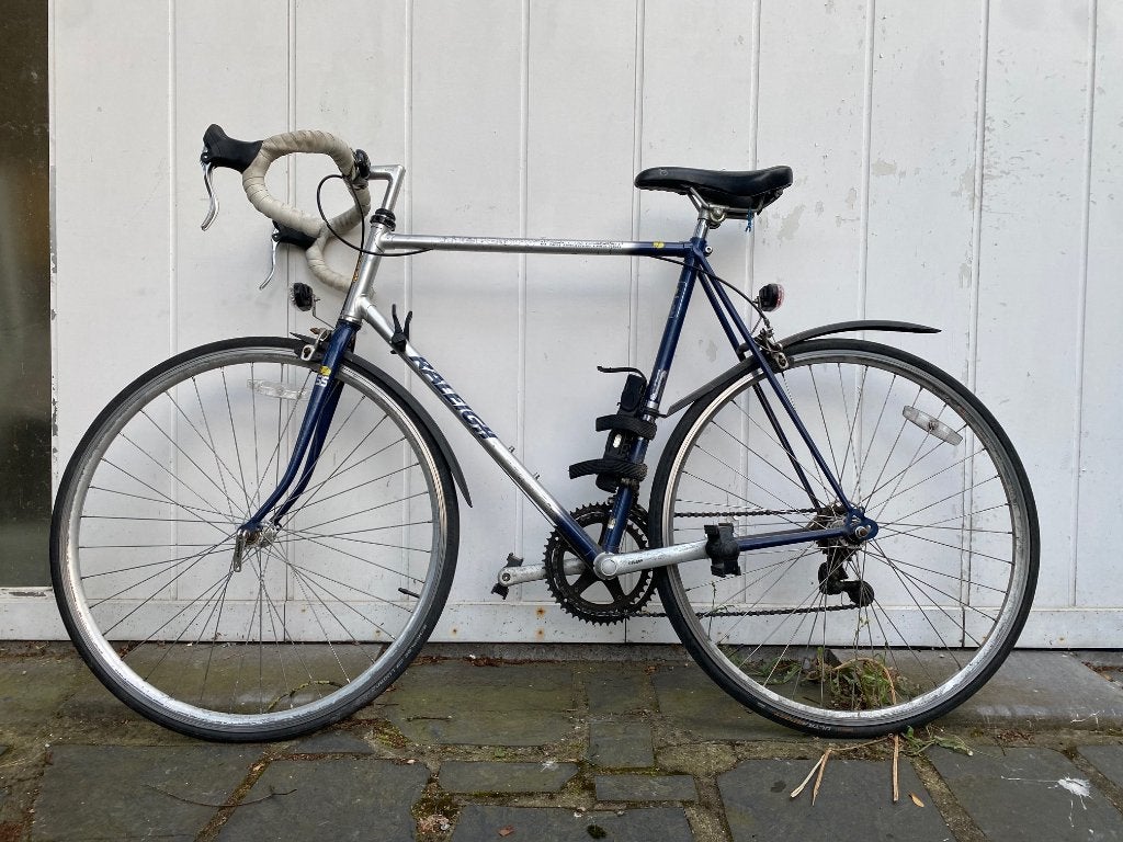 Raleigh Mercury racefiets – Made in England + Bordo-slot, Fietsen en Brommers, 28 inch, Gebruikt, Velgrem, Meer dan 20 versnellingen