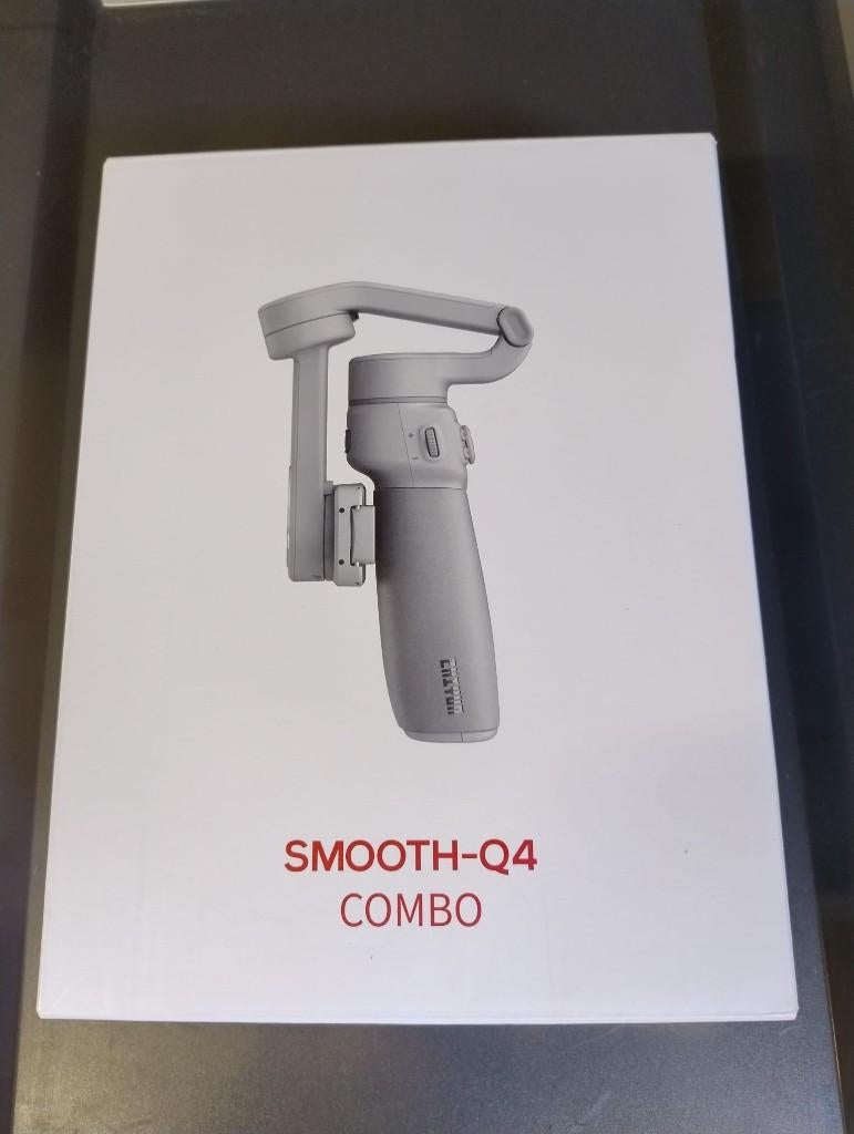 Zhiyun Smooth Q4 Combo Gimbal Stabilizer voor Smartphones, Audio, Tv en Foto, Fotografie | Statieven en Balhoofden, Zo goed als nieuw