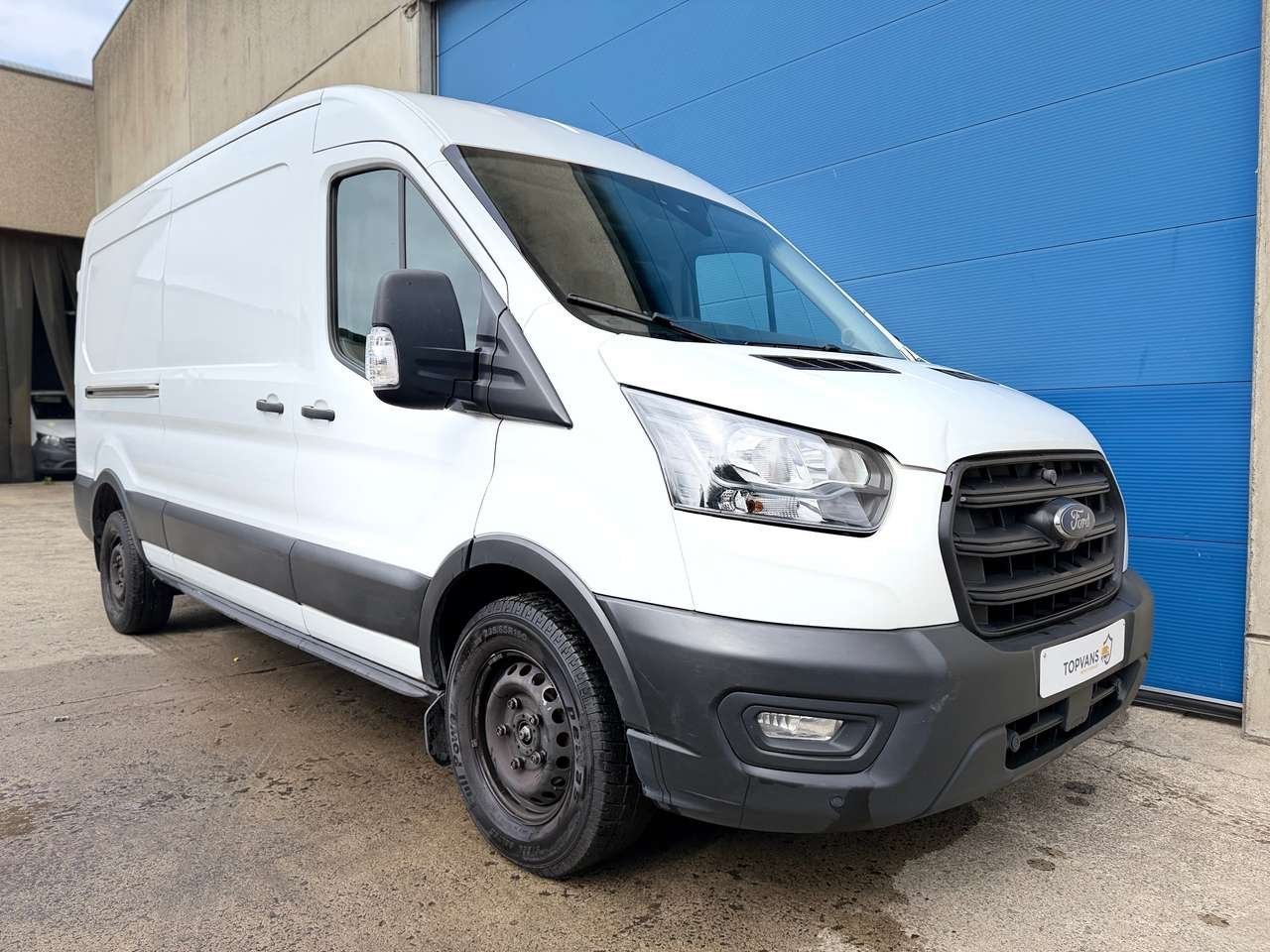 Ford Transit 2.0 TDCi L3H2 Carplay - Trekhaak (€18.554 excl, Auto's, 1995 cc, Electronic Stability Program (ESP), 0 kg, Wit