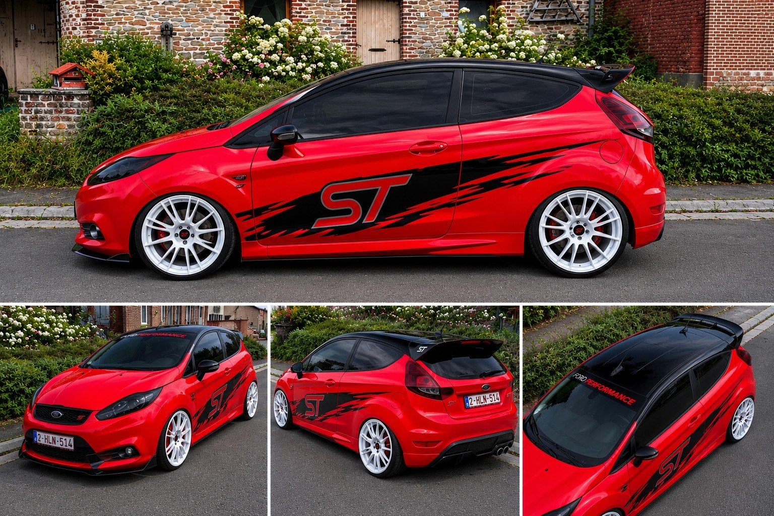 ford Fiesta 14tdci 2009, Autos, Particulier, Noir, Noir, Achat