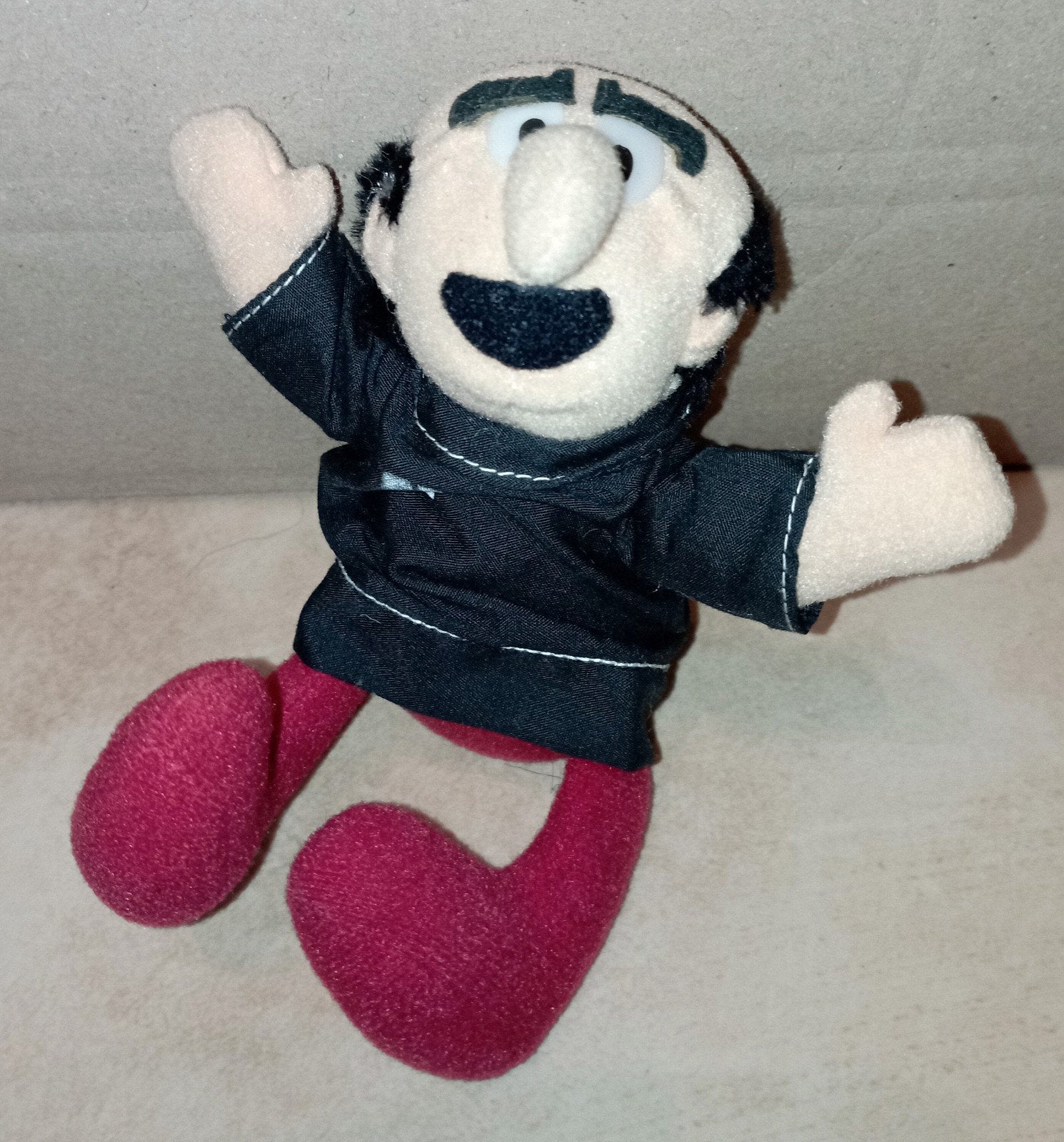 Knuffel/ hanger De Smurfen - Gargamel (Peyo, 1983), Kinderen en Baby's, Speelgoed | Knuffels en Pluche, Overige merken, Overige karakters