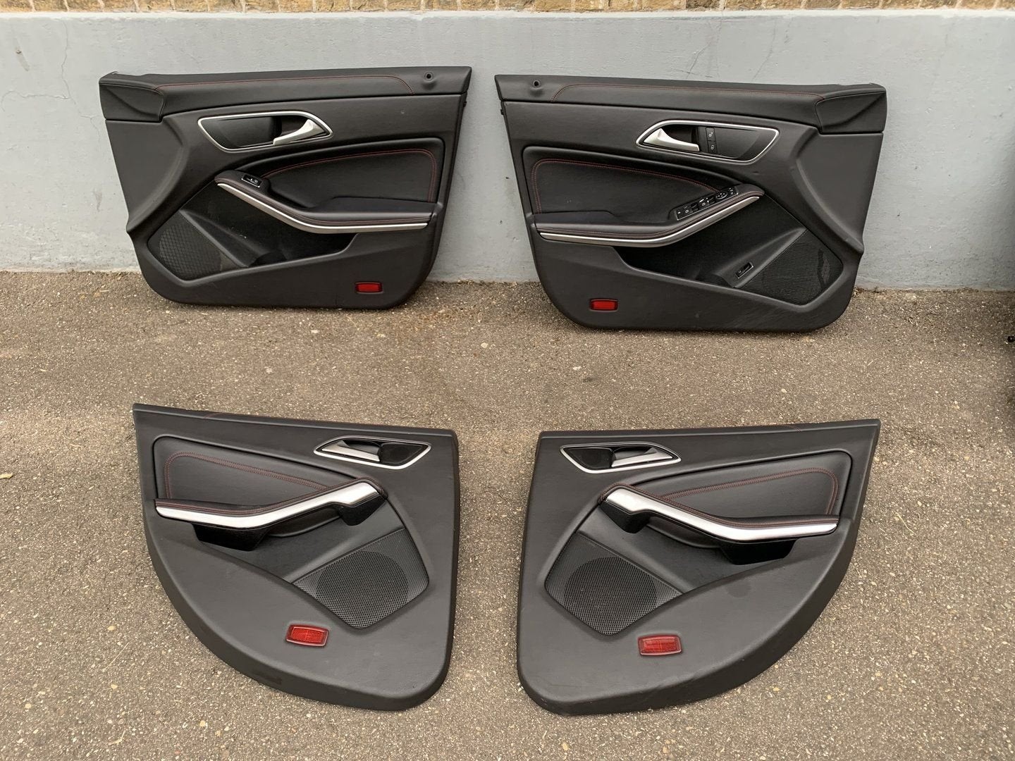 deurpanelen mercedes CLA sedan 2013 tot 2019 Leer, Auto-onderdelen, Gebruikt, -, Ophalen of Verzenden, -