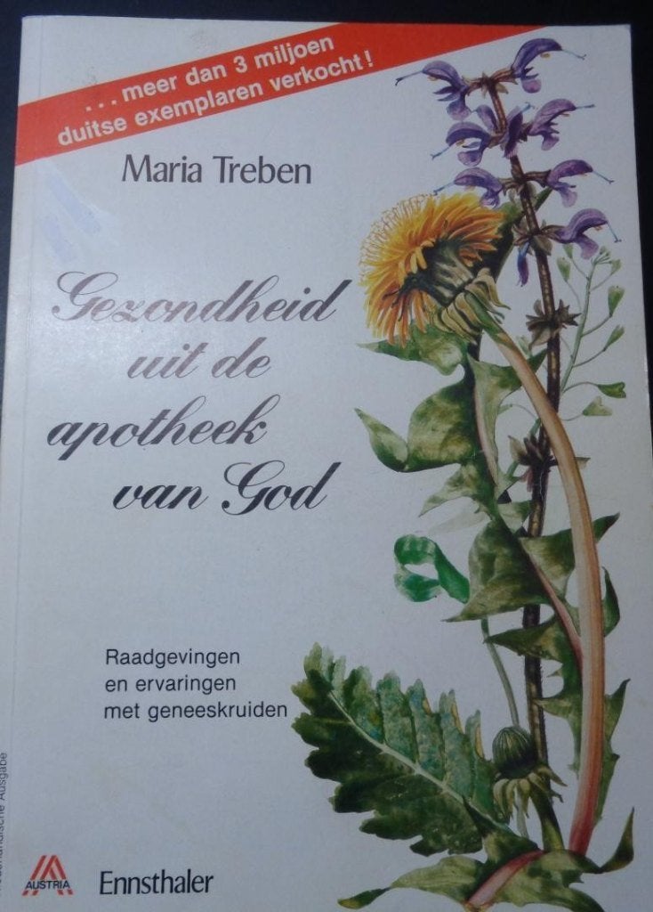 boek: gezondheid uit de apotheek van God/Maria Treben, Boeken, Ophalen of Verzenden, Zo goed als nieuw, Kruiden en Alternatief