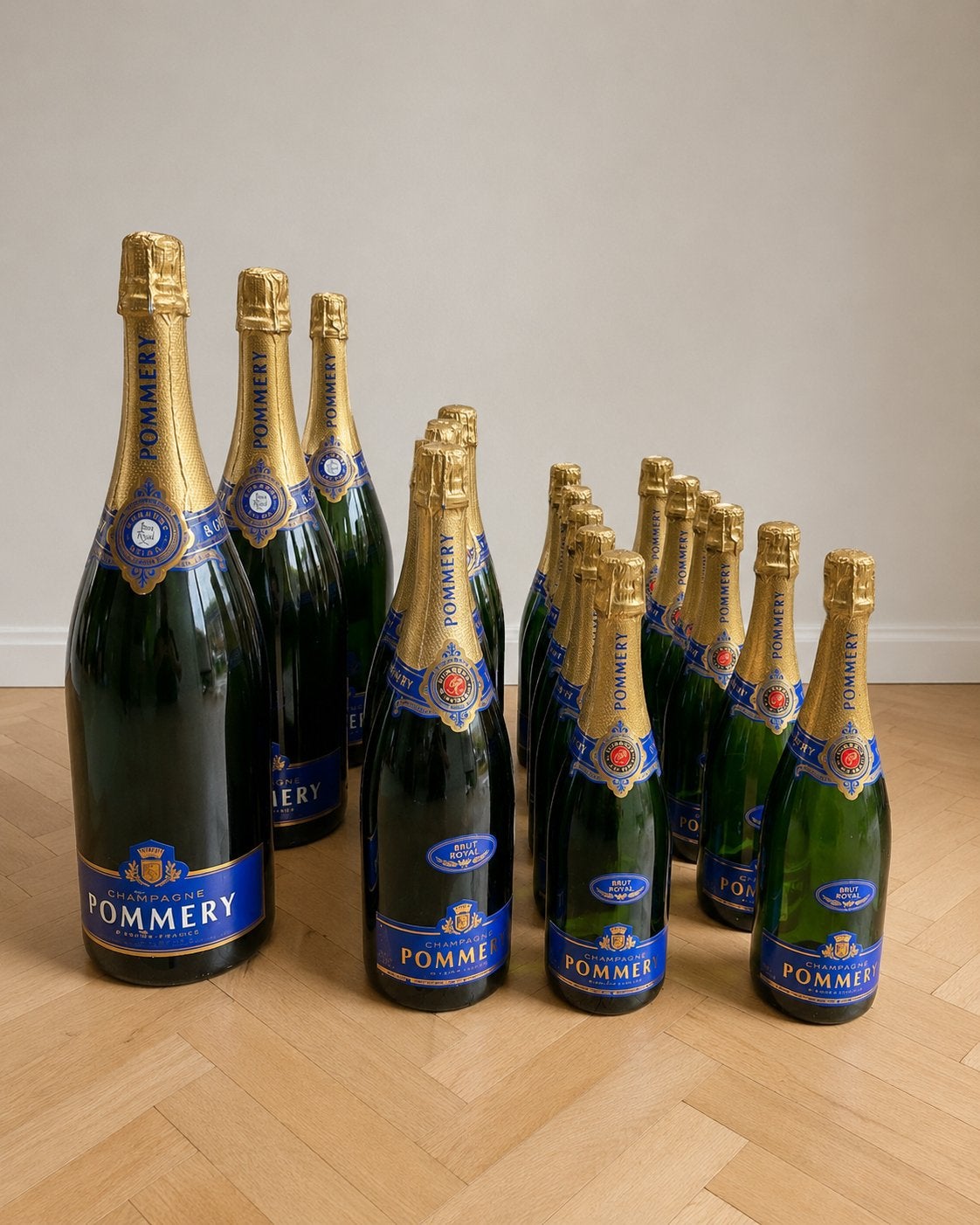 Pommery Champagne Dummyflessen, Verzamelen, Ophalen, Zo goed als nieuw