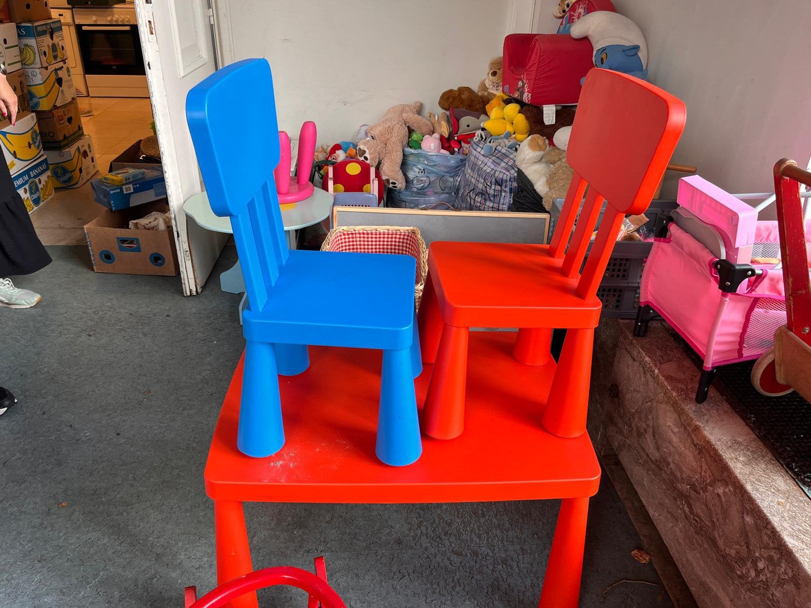 Ikea mammut tafel, Kinderen en Baby's, Ophalen, Gebruikt