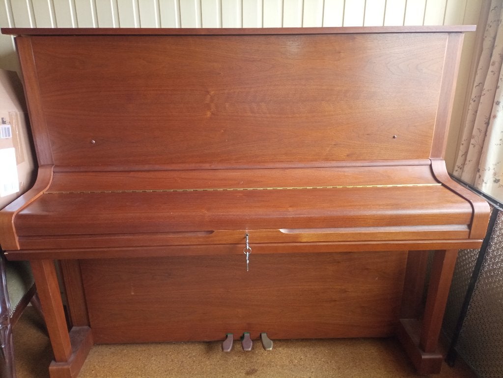 Piano, Muziek en Instrumenten, Ophalen, Gebruikt, Bruin, Piano