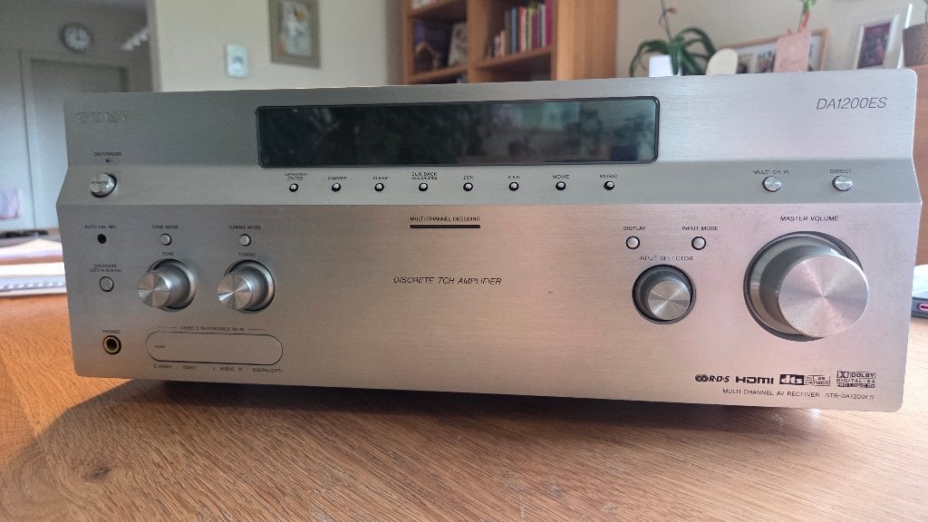 SONY STR-DA1200ES multikanaals 7.1 AV receiver, TV, Hi-fi & Vidéo, Amplificateurs & Ampli-syntoniseurs, Comme neuf, Enlèvement
