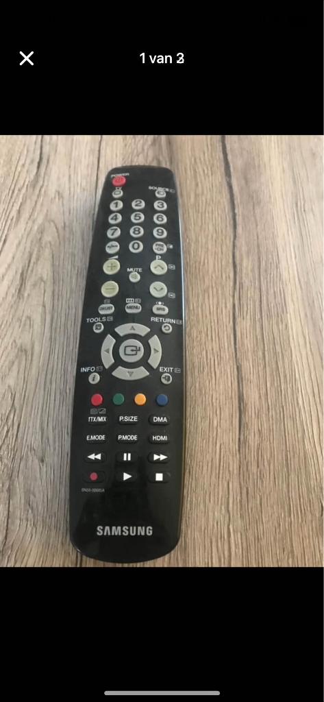 Samsung afstand Bediening, TV, Hi-fi & Vidéo, Télécommandes, Enlèvement, Utilisé, Originale, TV