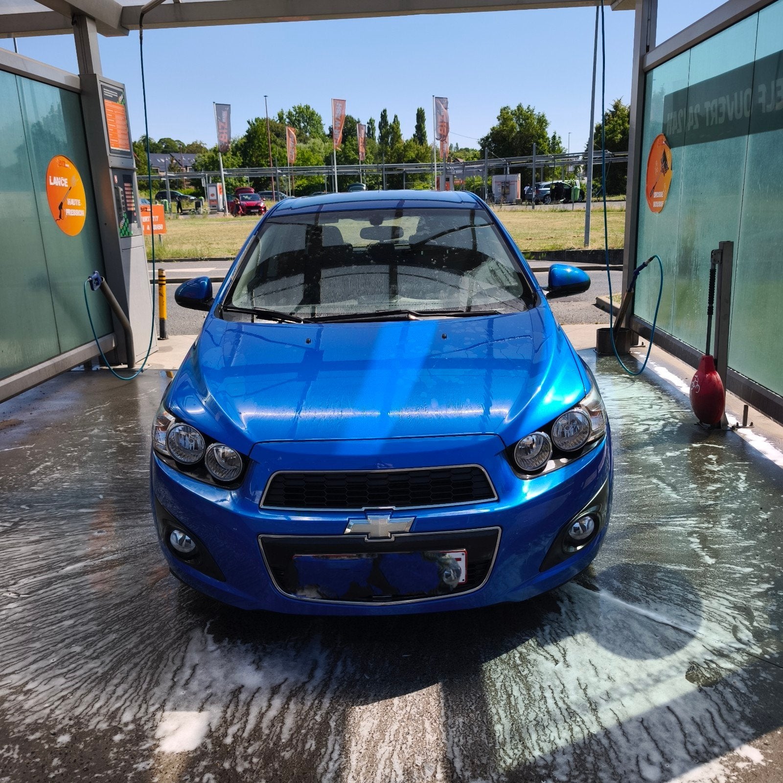 Chevrolet Aveo 1.6l LTZ, Auto's, Chevrolet, USB, Aveo, Leder, Handgeschakeld