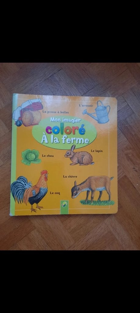 Imagier La Ferme, Enlèvement, Utilisé, 3 à 4 ans