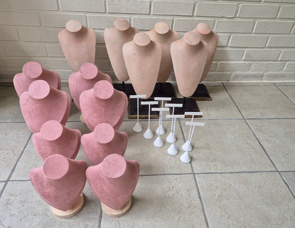 Etalagegerief voor juwelen, Ophalen, Nieuw, Roze, Overige materialen