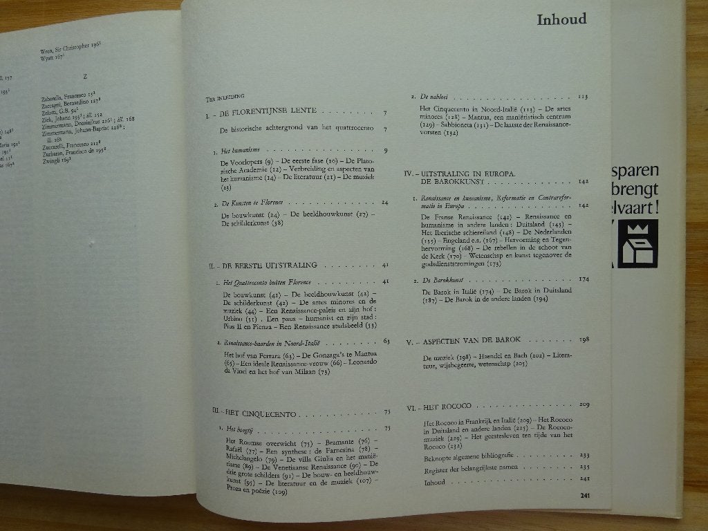 Renaissance, Barok en Rococo in Europa, 1969 Meddens, Boeken, Gelezen, Jules Van Ackere, Ophalen of Verzenden, Architectuur algemeen