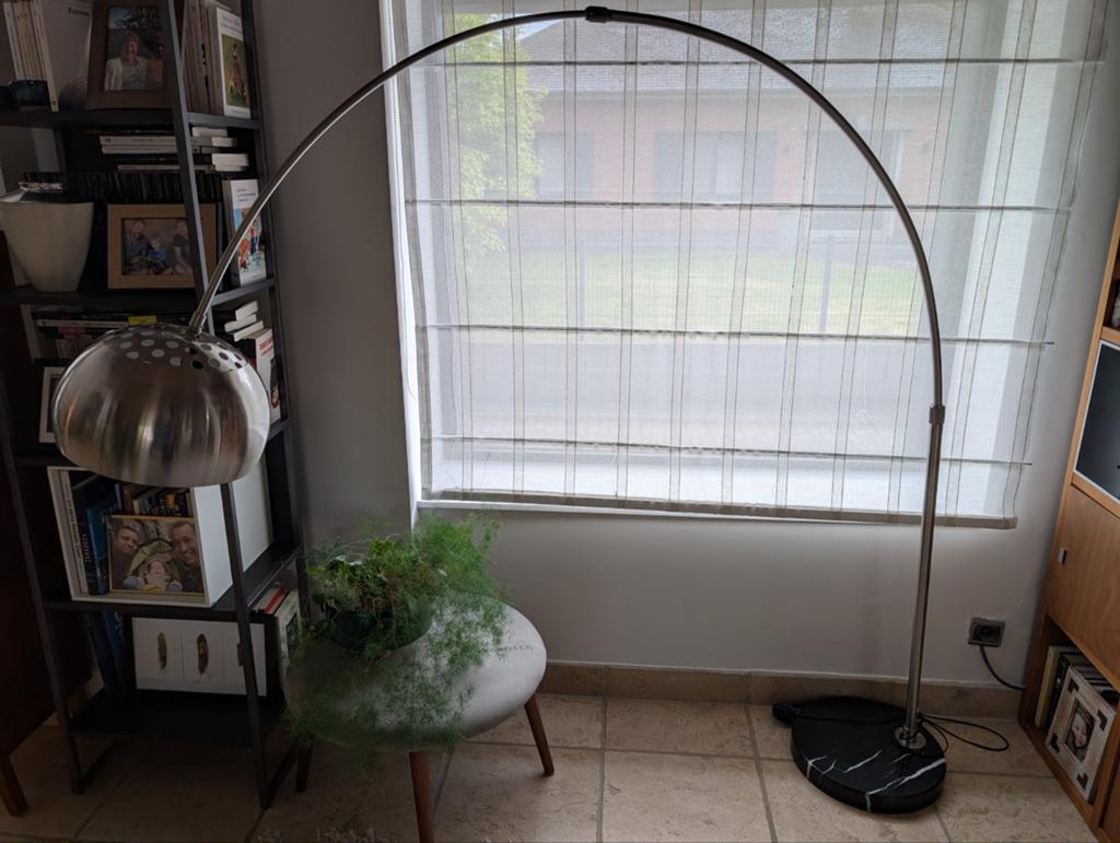 Lampadaire arche sur pied, Enlèvement, Utilisé, Moderne