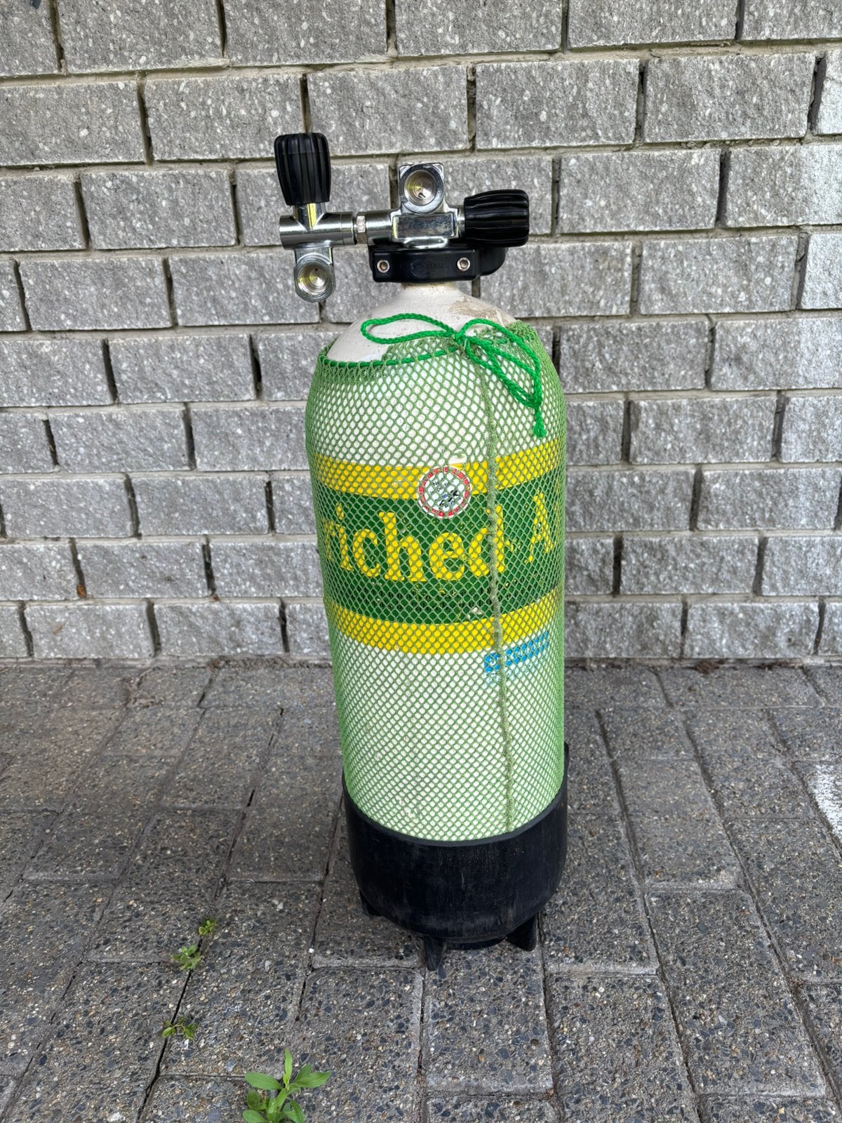 Duikfles gekeurd, Watersport en Boten, Duiken, Ophalen, Gebruikt, Duikfles