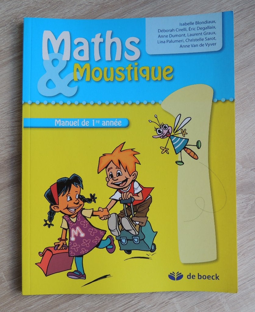 Manuel - Maths & Moustique 1 - 1re année, Livres, Enlèvement