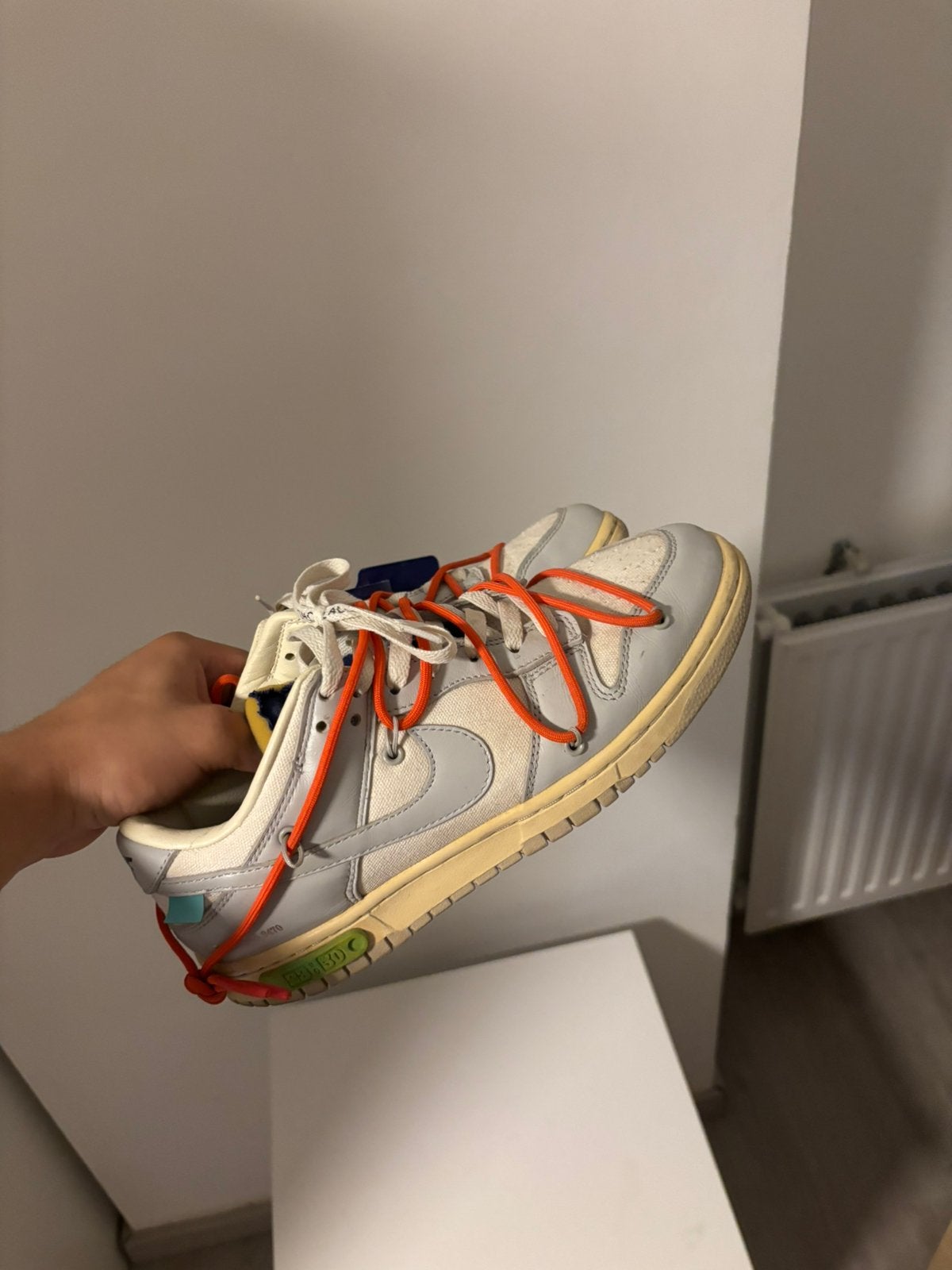 Nike Dunk blanc cassé, Enlèvement, Comme neuf
