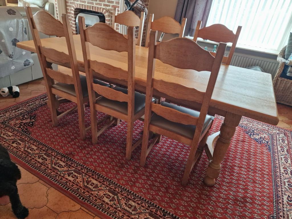 Eiken meubels, in goede staat., Antiek en Kunst, Ophalen