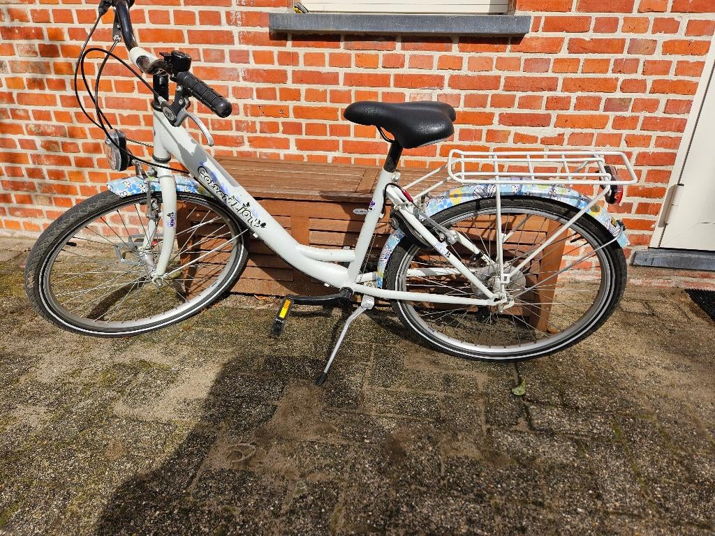 Meisjesfiets 24 inch, Fietsen en Brommers, Ophalen, Zo goed als nieuw, 24 inch, Versnellingen