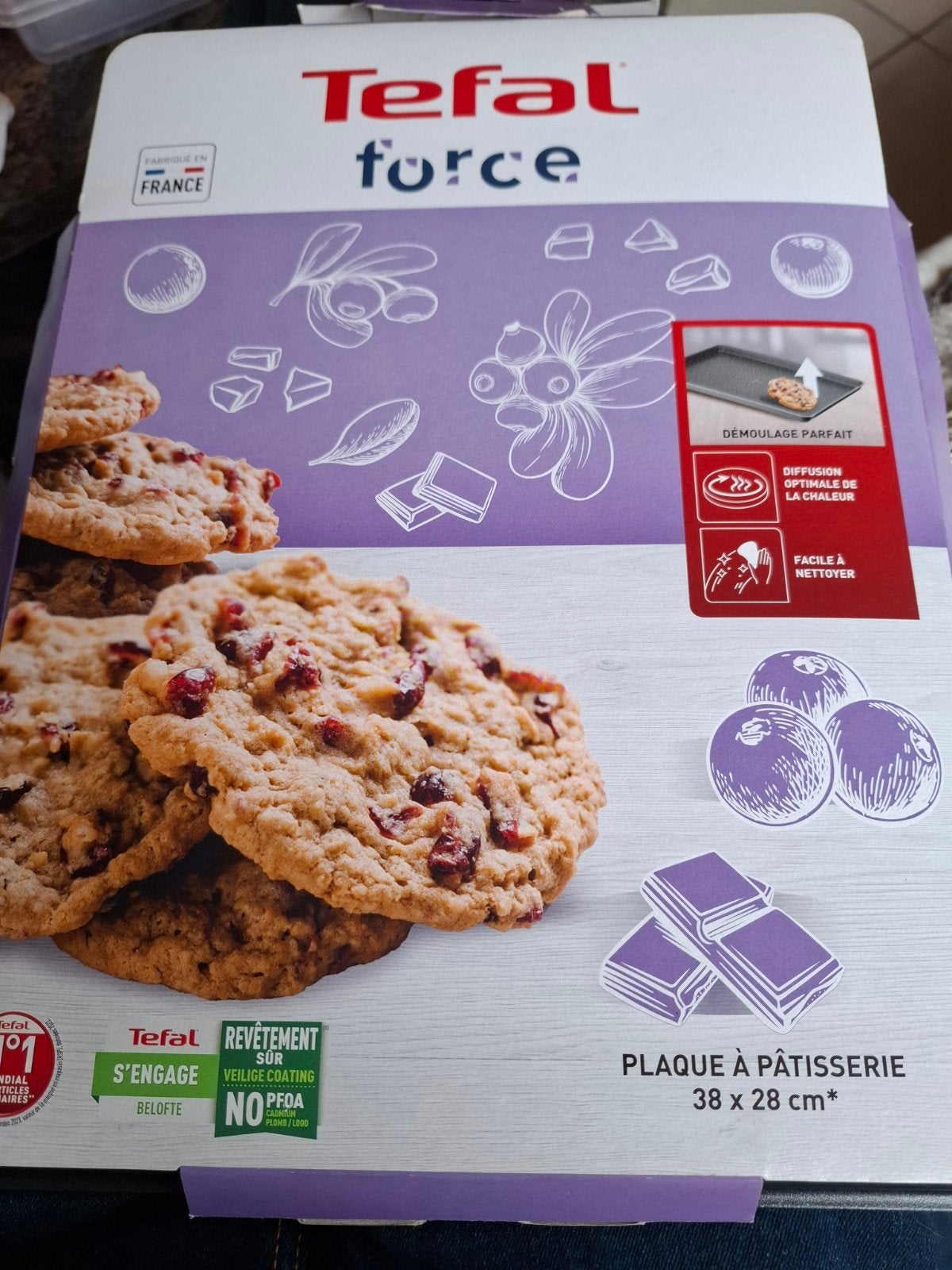 Tefal force oven/koekjesplaat .NIEUW, Ophalen