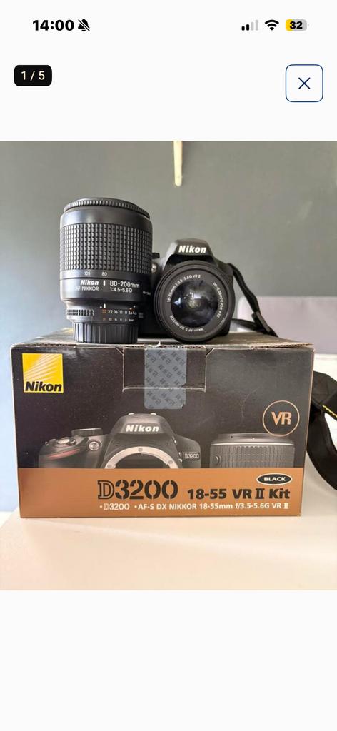 Nikon d3200, Enlèvement, Comme neuf, Nikon
