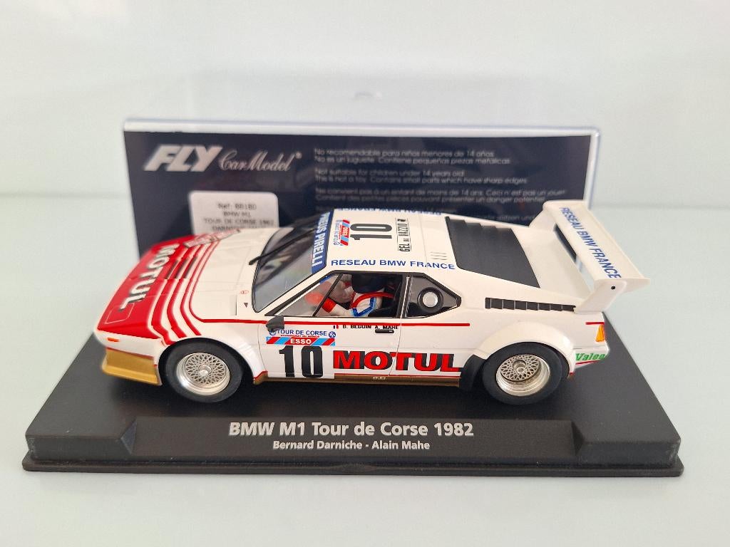 FLY 88180 BMW M1 Tour de Corse 1982 Darniche/Mahé A-1303, Enfants & Bébés, Jouets | Circuits, Neuf, Circuit, Électrique, Autres marques