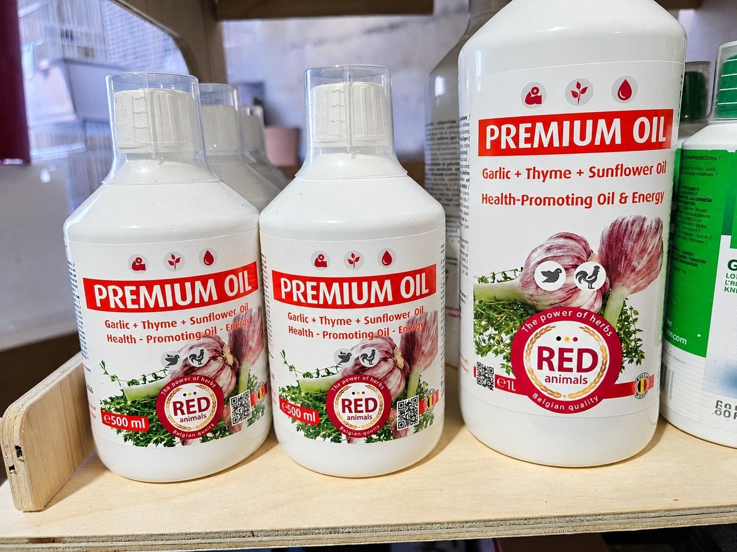 Huile de première qualité (huile) 500 ml - Red Animals, Enlèvement, Neuf, Manger et Boire