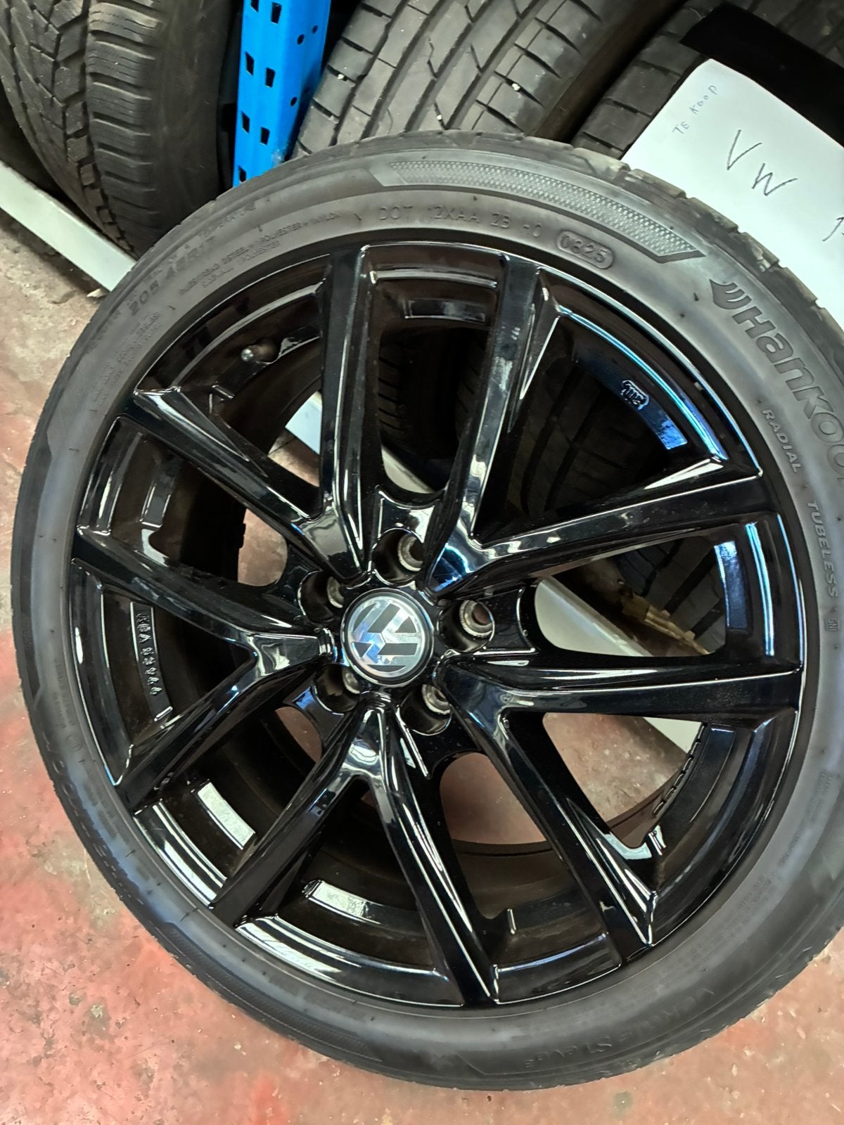 Vw polo aw velgenset 17 inch, Auto-onderdelen, Banden en Velgen, Ophalen, 17 inch, Band(en)