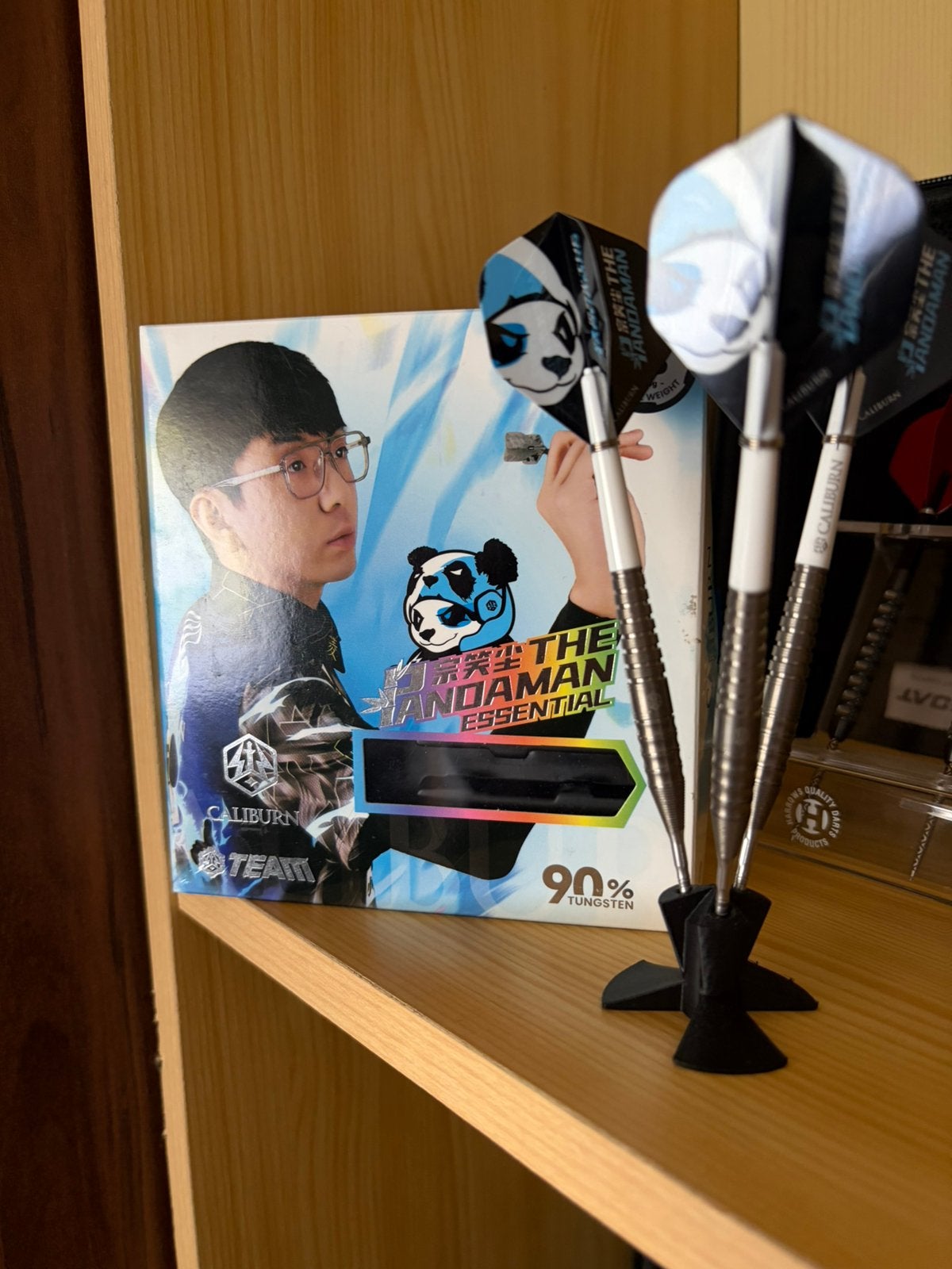 Caliburn the pandaman 23 gram, Sport en Fitness, Darts, Ophalen of Verzenden, Zo goed als nieuw