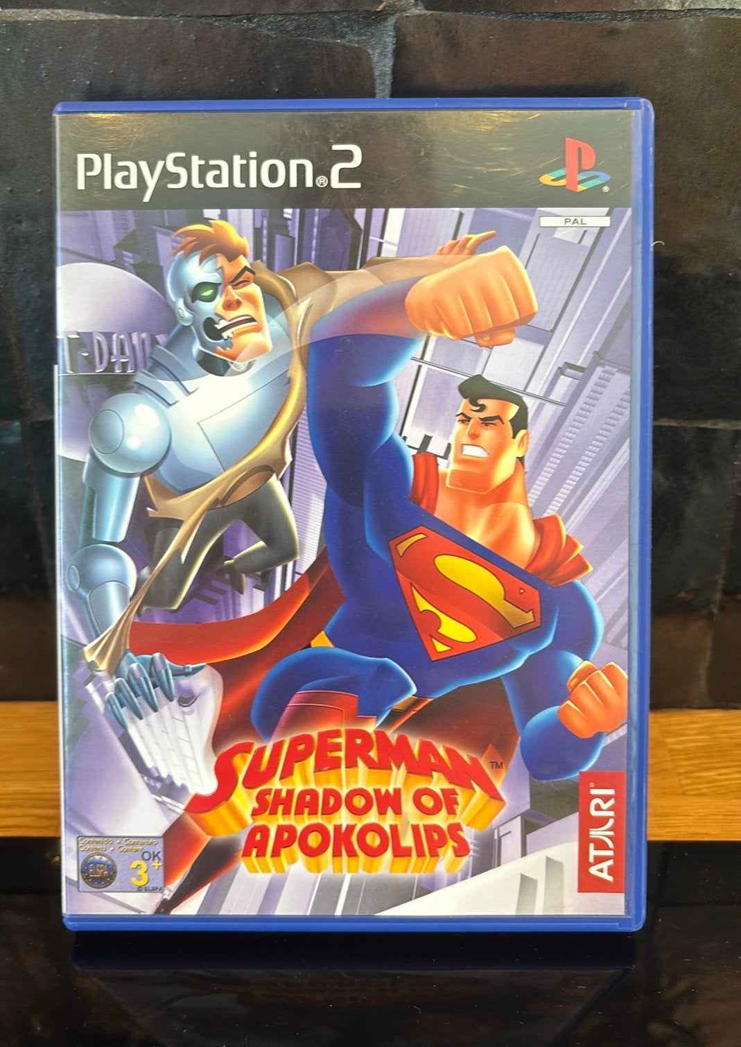 Superman Shadow of Apokolips PS2 PAL (zonder handleiding), Ophalen of Verzenden, Gebruikt