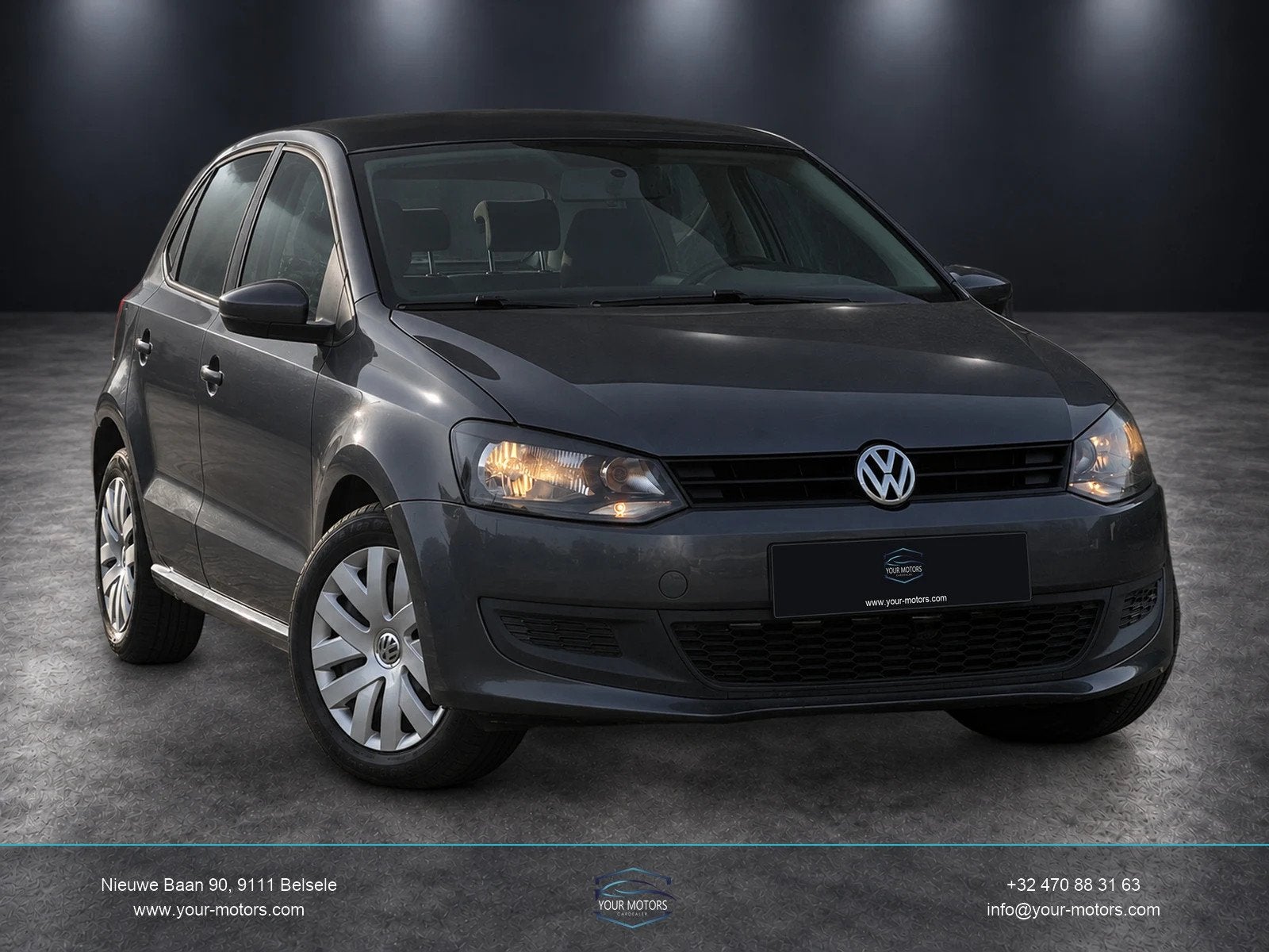 Volkswagen Polo 1.2 Benzine Trendline, Auto's, Euro 5, Stof, Gebruikt, 1198 cc