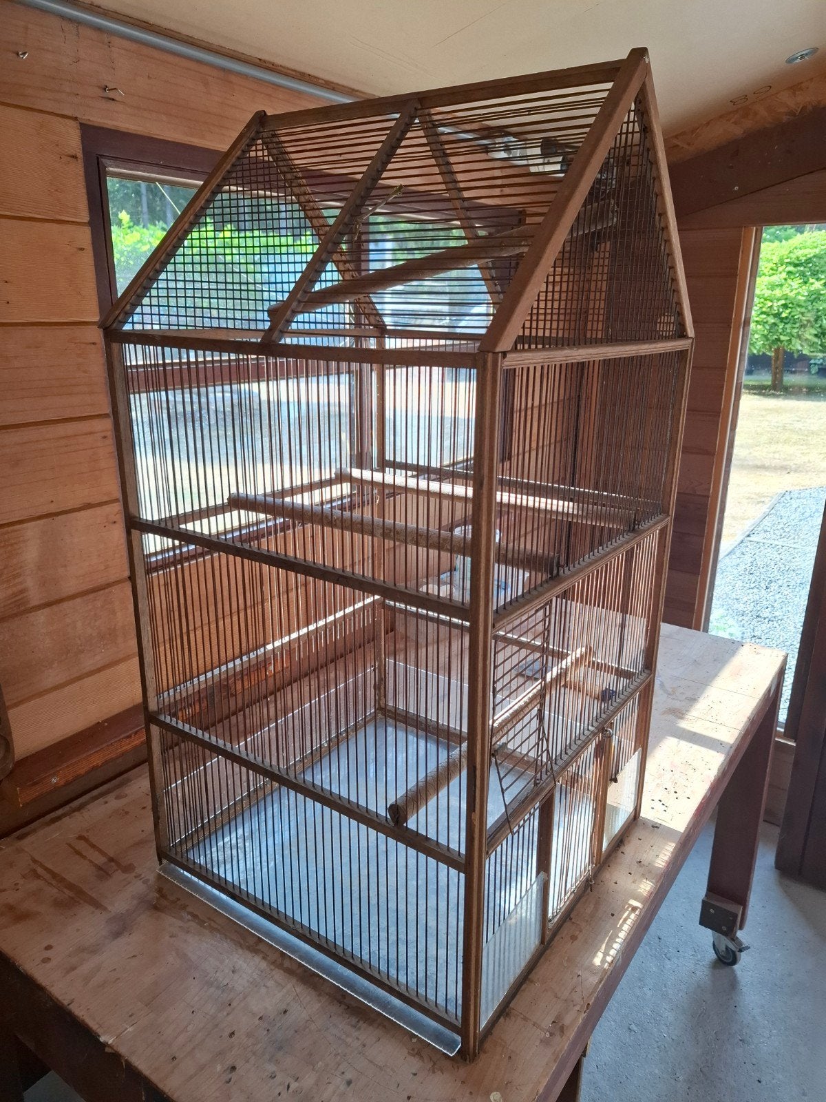 vogelkooi, Dieren en Toebehoren, Vogels | Hokken en Kooien, Ophalen, Vogelkooi